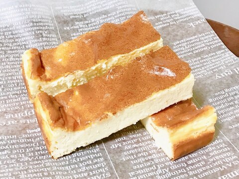 簡単♪小麦粉不使用の低糖質スティックチーズケーキ＊